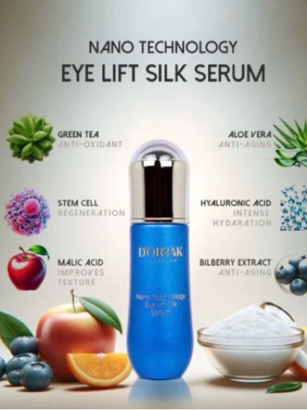 D’OR24K Prestige Eye Lift Silk Serum - Nano Technology - Picture 2 of 4